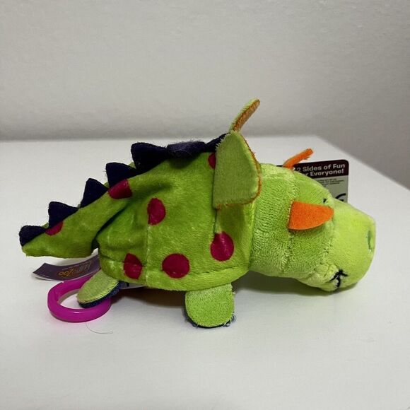 FlipaZoo Mini Persephone Unicorn to Imogen Dragon Clip On Keychain 5 in NWT - Picture 4 of 12